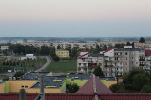 Widok z wieży kościoła, parafia Św. Brata Alberta w Świebodzicach