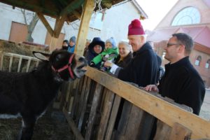 Żywa szopka, parafia Św. Brata Alberta Świebodzice