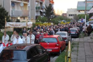 rocesja rezurekcyjna, Świebodzice, Św. Brat Albert