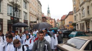 Pielgrzymka ministrantów Poznań 2017, par. Św. Brat Albert Świebodzice