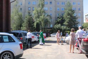 Poświęcenie pojazdów św. Krzysztof, par. Św. Brata AlbertaŚwiebodzice