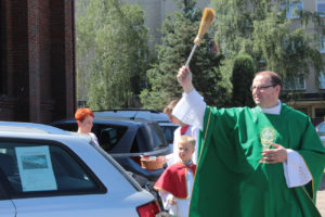 Poświęcenie pojazdów św. Krzysztof, par. Św. Brata AlbertaŚwiebodzice