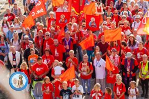 14. Piesza Pielgrzymka Diecezji Świdnickiej na Janą Górę,par. św. brata Alberta Świeodzice