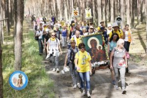 14. Piesza Pielgrzymka Diecezji Świdnickiej na Janą Górę,par. św. brata Alberta Świeodzice