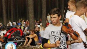 Piotr Kupiec, skrzypce, pielgrzymka Jasna Góra 2017