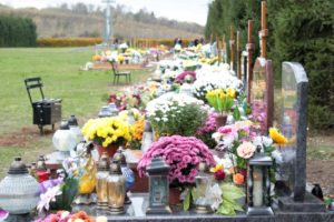 Cmentarz Wszyskich Świętych 1 listopada Świebodzice