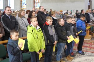 Kandydaci na ministrantów 2017, par. Św. Brata Alberta Świebodzice