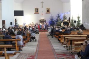 Koncert dzieci, kolędy, Słowiki, par. Św. Brata Alberta Świebodzice