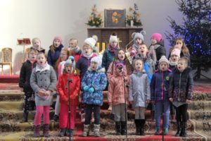 Koncert dzieci, kolędy, Słowiki, par. Św. Brata Alberta Świebodzice