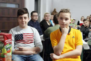 Opłatek ministrantów, par. Św. Brata Alberta Świebidzice