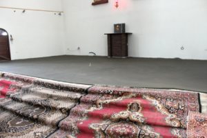 Wylewka betonu w prezbiterium, Św. Brat Albert Świebodzice