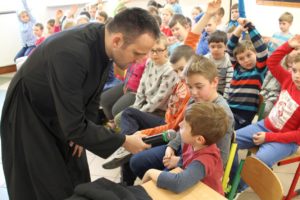 Rekolekcje szkolne, ks. Jakub Bartczak, Świebodzice Św. Brat Albert