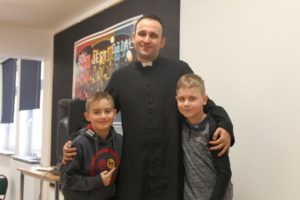Rekolekcje szkolne, ks. Jakub Bartczak, Świebodzice Św. Brat Albert