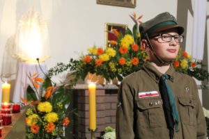 czuwanie przy grobie, harcerze, Świebodzice, Albert