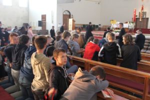 Spotkanie z klerykami, Świebodzice Św. Brat Albert