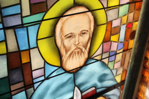 Witraż, Świebodzice, Św. Brat Albert