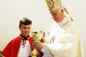 Gabryś Szklarczyk bp Ignacy Dec, Świebodzice Św. Brat Albert