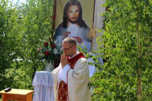 Boże Ciało 2018, Świebodzice, Św. Brat Albert