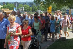 Boże Ciało 2018, Świebodzice, Św. Brat Albert