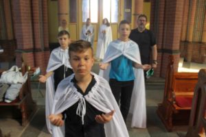Ewangelizacyjna Grupa Teatralna, występ w Bielawie, Świebodzice Św. Brat Albert