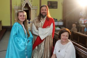 Ewangelizacyjna Grupa Teatralna, występ w Bielawie, Świebodzice Św. Brat Albert