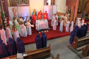 Ewangelizacyjna Grupa Teatralna, występ w Bielawie, Świebodzice Św. Brat Albert