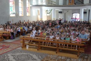 Zakończenie roku szkolengo 17/18, Świebodzice, Św. Brat Albert