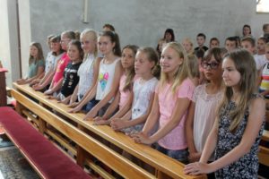 Zakończenie roku szkolengo 17/18, Świebodzice, Św. Brat Albert