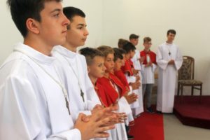 Zakończenie roku szkolengo 17/18, Świebodzice, Św. Brat Albert