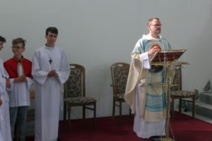 Zakończenie roku szkolengo 17/18, Świebodzice, Św. Brat Albert