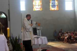 Zakończenie roku szkolengo 17/18, Świebodzice, Św. Brat Albert