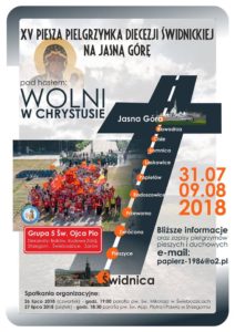 15. Piesza Pielgrzymka na Jasną Górę, Gr. 5 Świebodzice